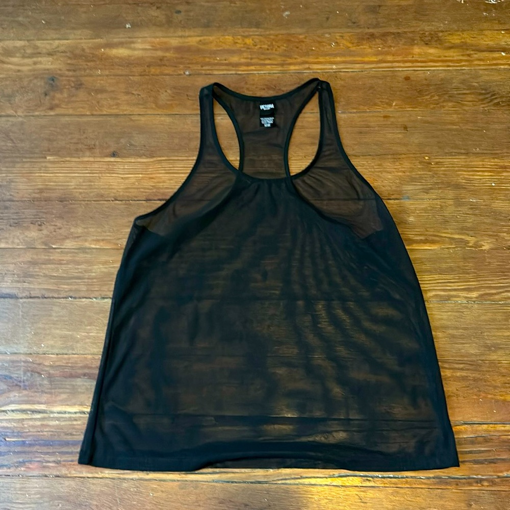 Sheer Razor Back Victoria Secret Tank